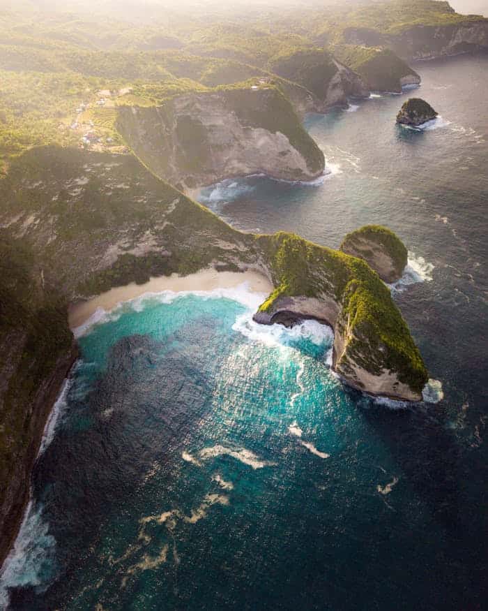 Aerial View of Mountain